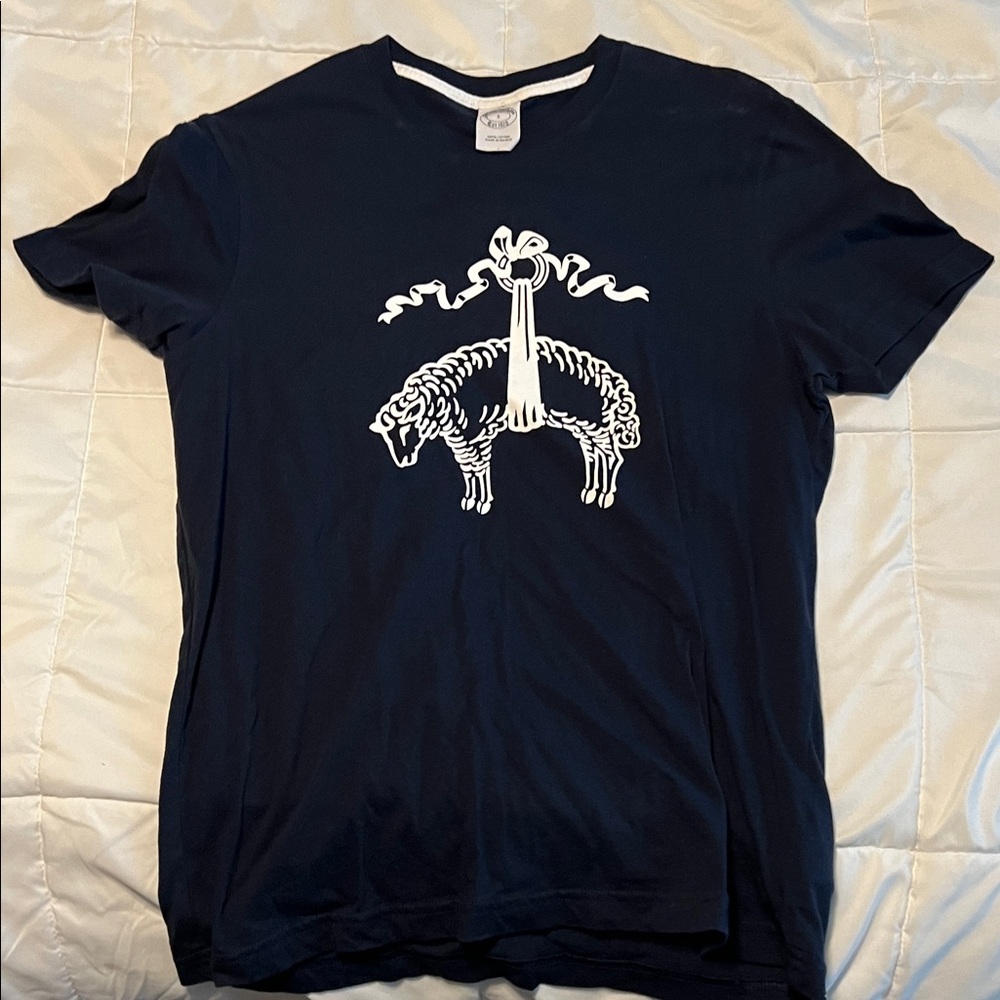 Men’s Brooks Brothers Navy Blue Short Sleeve Tee
